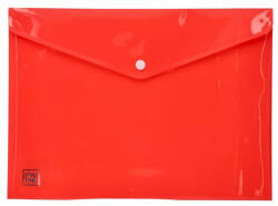 BiroTime Irattartó tasak BiroTime A/4 patentos piros (480271) - papir-bolt