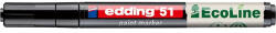 edding Lakkmarker EDDING 51 1-2 mm fekete (7580260000) - papir-bolt