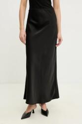 Answear Lab szoknya fekete, maxi, egyenes - fekete L - answear - 15 990 Ft