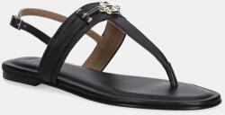 BOSS bőr szandál Emberlyn - fekete Női 36