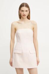Bardot ruha rózsaszín, mini, egyenes, 59806DB1 - rózsaszín XS