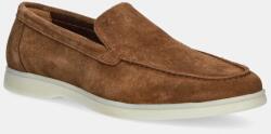 Hackett London velúr mokaszin MARTIN SOFT barna, férfi, HMS21473 - barna Férfi 40