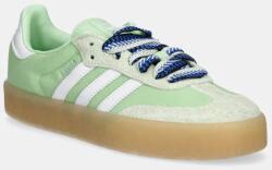 Adidas bőr sportcipő Sambae W zöld, női, JI2738 - zöld Női 38