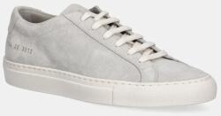 Common Projects nubuk tornacipő Achilles Contrast szürke, női, 6184 - szürke Női 40