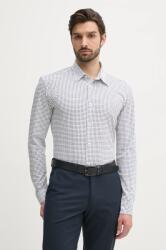 HUGO BOSS ing férfi, galléros, fehér, slim, 50539457 - fehér S
