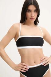 BOSS bikini felső fekete, enyhén merevített kosaras, 50540497 - fekete M