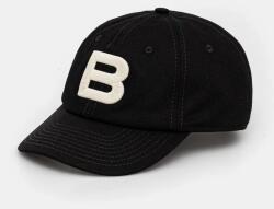 Bally pamut baseball sapka fekete, nyomott mintás, MHA032 - fekete Univerzális méret