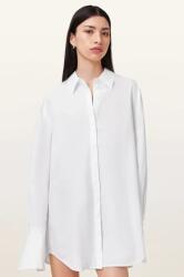 AllSaints pamut ruha ALBER fehér, mini, oversize, W249DC - fehér 42