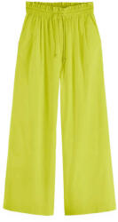 Scotch & Soda Pantaloni Voile High-Rise Wide-Leg Pull Ons ULH00592F SCU738 citrus yellow