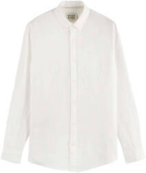Scotch & Soda Cămaşă Linen Ls Button-Down 179188 SC100 off white