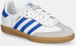 adidas Originals gyerek bőr sportcipő SAMBA OG - kék 30