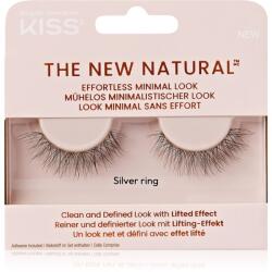 KISS The New Natural Effortless Minimal Look изкуствени мигли Silver Ring 1 чифт