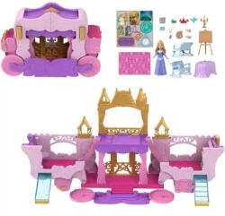Mattel Disney Princess - Hintóból kastély 2 az 1-ben átalakítható játékszett (HWX17) - morzsajatekbolt