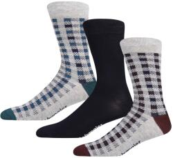 Wrangler Чорапи Wrangler Men's Frier Crew Socks - Gry/Tel/Nvy