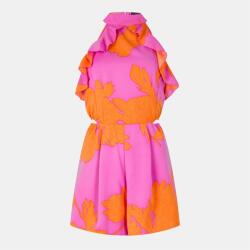 AX Paris Гащеризон AX Paris Pink and Orange Floral Cut Out Waist Playsuit - Pink/Orange