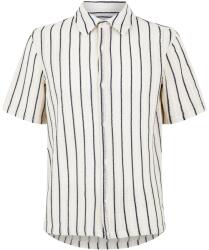 Jack Wills Риза Jack Wills Men's Short-Sleeve Plain Shirt - Bone White
