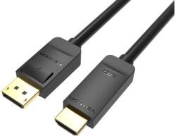 Vention DisplayPort 1.2 - HDMI 1.4, 4K 30Hz, 3m (6922794749238)