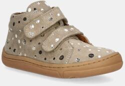 Froddo gyerek félcipő velúrból BAREFOOT FIRST STEP bézs, G2130342 - bézs 25