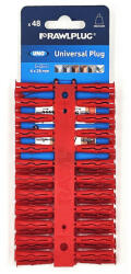 KOELNER 48 db 6x28mm UNO univerzális, minden anyaghoz alkalmas tipli R-U1-RED-48-C (K-64756)