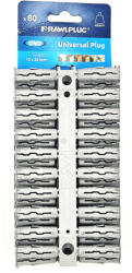 KOELNER 80 db 10x36mm UNO univerzális, minden anyaghoz alkalmas tipli R-U1-GRY-80-C (K-06231)