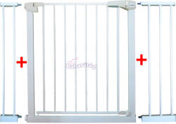  BIZTONSÁGI KAPU 79-115 cm - FEHÉR