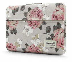 Canvaslife Sleeve Laptop Tok 13-14" - Fehér-Rózsa (WR-89128)