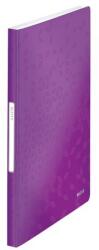 Leitz Mapa de prezentare A4 cu 40 folii plastic mov metalizat Leitz WOW (ESS46320062) - dacris