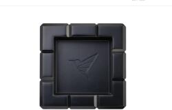 Colibri Heritage Cube Charcoal szivar hamutartó - Fekete színű (C-AT125T1)