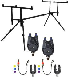 Delphin BRONX + C-SERiES Alarm Blue Rod Pod szett