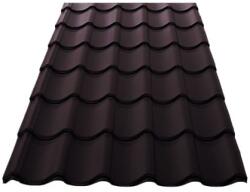 Kálló-fém KCS 350 mm-es cserepeslemez / 2100mm hosszúság / 0.5mm vastagság / RAL 8017 - csokibarna - KÁLLÓ-fém