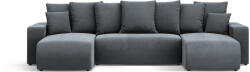 maison heritage INTERIEUR Coltar extensibil Jini in forma de U cu 5 locuri, colt reversibil si tapiterie din catifea (MH_UF_121_F1_JINI4) Canapea