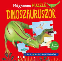 Napraforgó Könyvkiadó Mágneses puzzle - Dinoszauruszok (9789634834601)