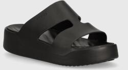 Crocs papucs Gataway Platform H - Strap fekete, női, platformos, 209409 - fekete Női 37/38