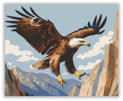  Sas a Hegyek Felett - számfestő készlet