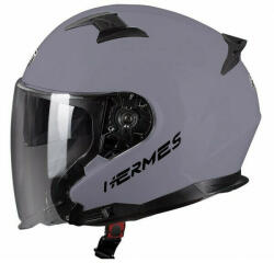 Pilot Hermes Nardo Gloss Cască Moto Jet ECE 22.05 1400gr cu Sunvisor PIL000KRA110 (PIL000KRA110)