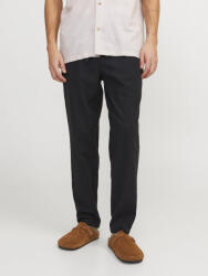 JACK & JONES Pantaloni bărbătești Chino Elastici Relaxed Fit Black 12229699 (12229699)