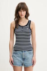 Tommy Jeans top női, sötétkék, DW0DW19492 - sötétkék S - answear - 9 990 Ft