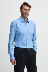 HUGO BOSS ing férfi, galléros, slim, 50527217 - kék 43