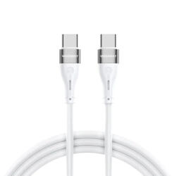 Wozinsky Кабел Wozinsky WSTCC1, USB-C / USB-C, PD 65W, 1m, бял (WSTCC1)