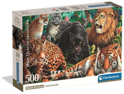 Clementoni Wild Cats 500 db-os (35584)