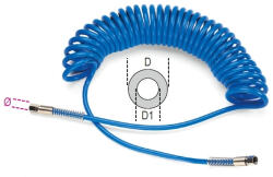 Beta 1915C 8X12 PUR levegős spiráltömlő 12 méterre kihúzható (BETA 1915C/8X12) (BETA-019150015)