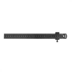 NEO TOOLS Műszaki vonalzó mélységütközővel, 30cm (NEO-72-200)