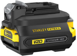STANLEY FatMax 18 Volt-os adapter V20 lítium-ion akkumulátorokhoz (STANLEY-SFMCB100-XJ)