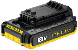 STANLEY FatMax 18 V pótakkumulátor 2 Ah (Nem használható FMC620, FMC640, FMC670 & FMC700 típusokhoz! ) (STANLEY-FMC687L-XJ)