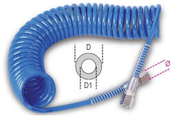 Beta 1914 4 PUR-levegős spiráltömlő, 98 Shore, kihúzható (BETA 1914/5X4MT) (BETA-019140054)