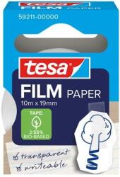 tesa Ragasztószalag, írható, papír, 19 mm x 10 m, TESA "Tesafilm", átlátszó (10 méter) (TE59211)