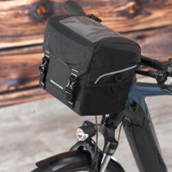 New Looxs Kerékpáros csomagtartó táska Klickfix rögzítőlappal , 9L, 25x21x17 cm Sports (adapter nélkül) (FA003482072)