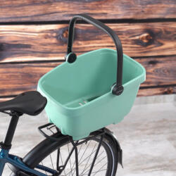 New Looxs Kerékpáros kosár MIK adapterrel zöld, 28L (max 10 kg) 49x37x29 cm (Clipper) (FA003484019)