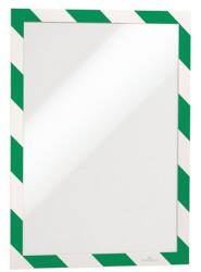 DURABLE Duraframe Security A4 2db/cs öntapadó zöld/fehér infokeret (4944131) - bestbyte