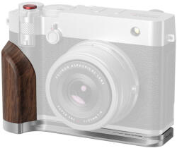 SmallRig 5265 L-Shape Mount Plate with Wooden Handle for Fujifilm GFX100RF Silver (SR-5265)